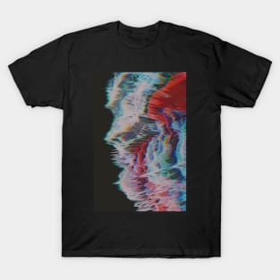 GRITOS - Cybercore Abstract Glitch Art T-Shirt